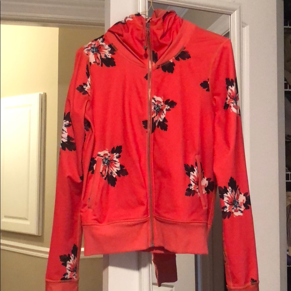 Iulu lemon floral hoodie